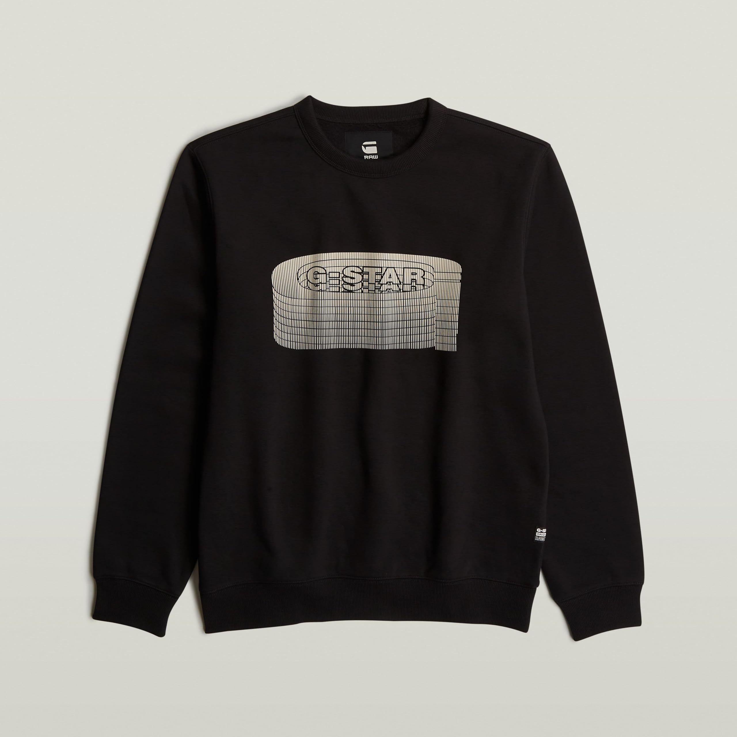G-STAR Bluza sportowa Mężczyźni Stacked Old Skool Logo R Sweater
