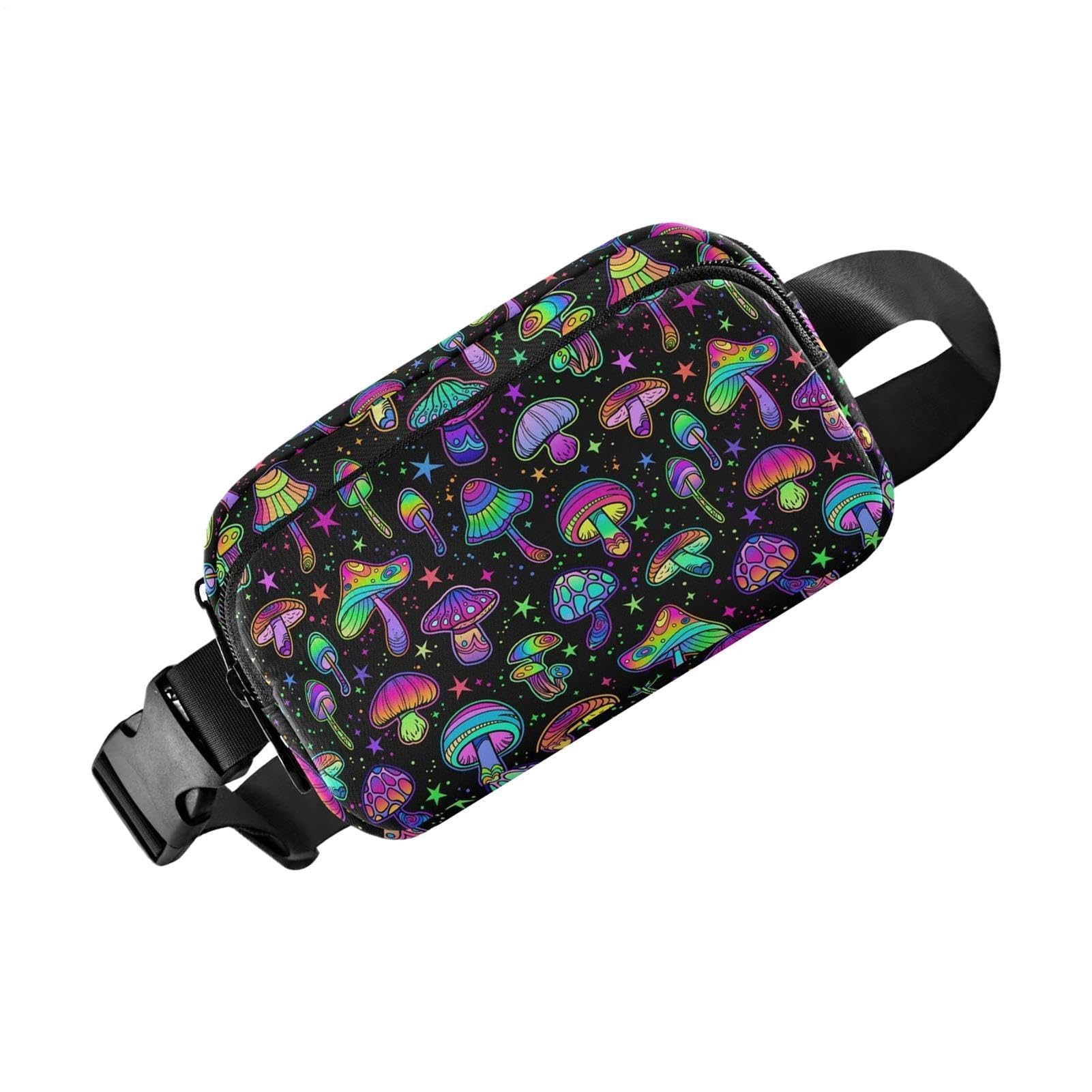 Riñonera para mujer correa ajustable reflectante bolsa unisex