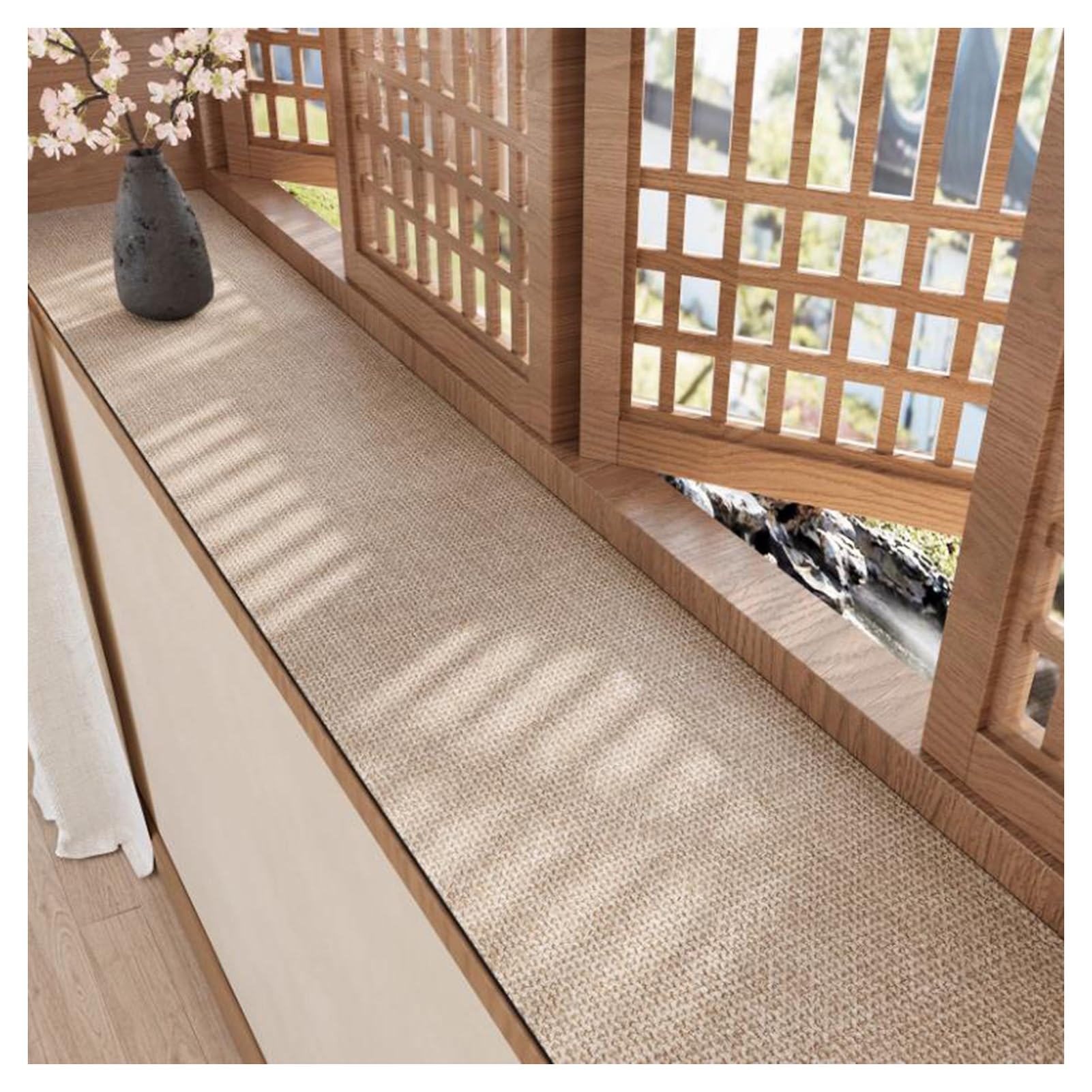 Diatomaceous Earth Mat for Windowsill, DIY Bay Window Sill Mat