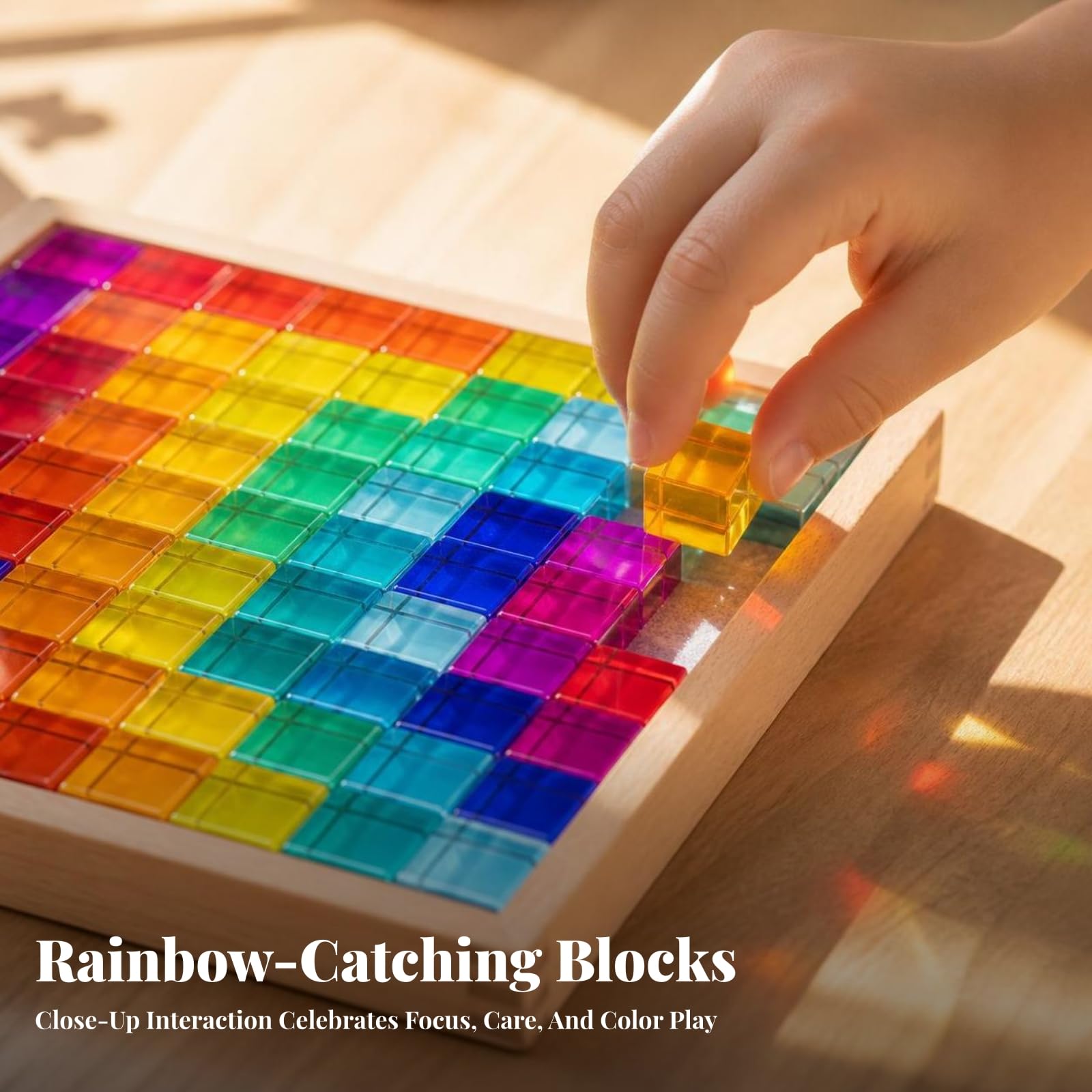 Tablero Encaje con | Sensorial, Didáctico, Juego Clasificación Colores, Niños
