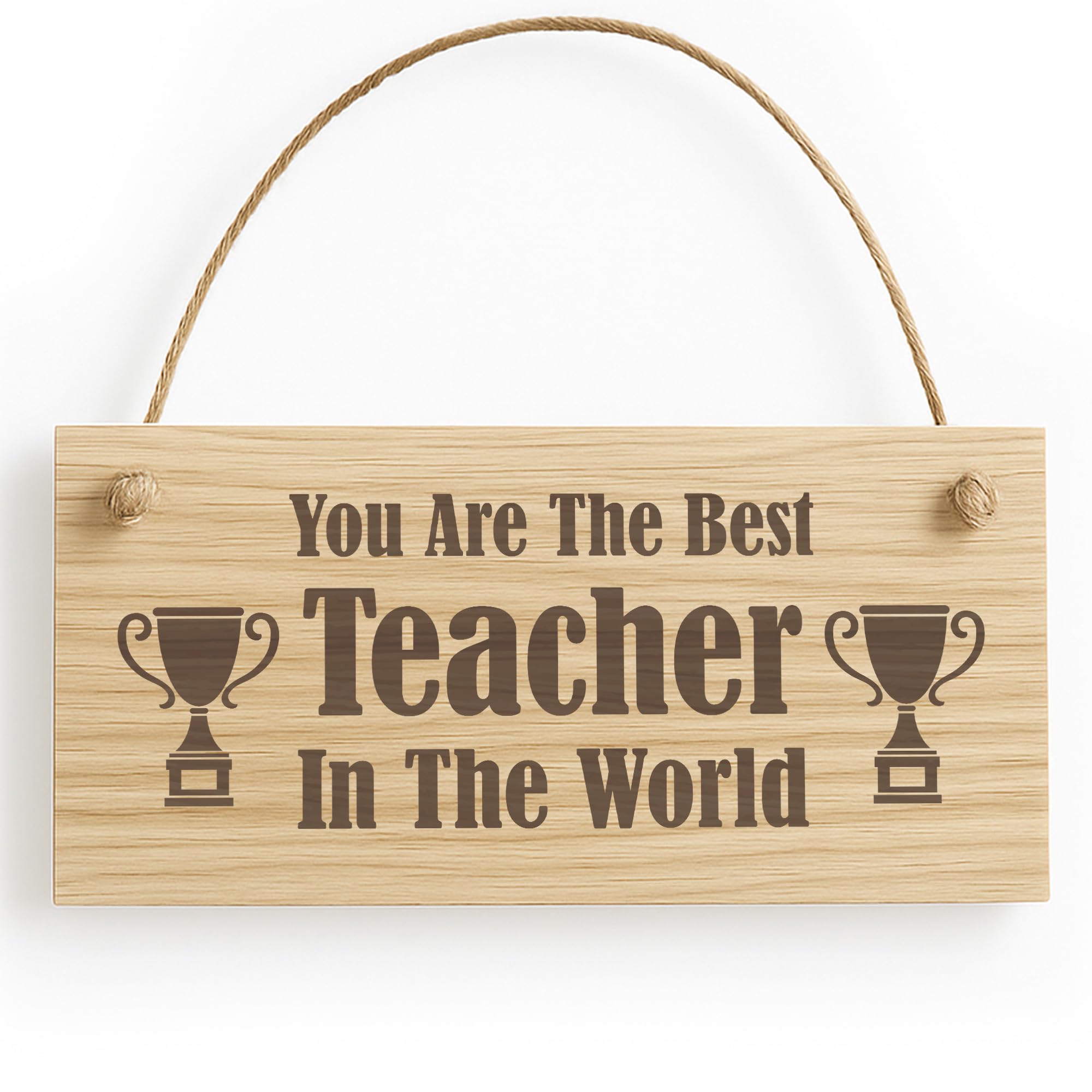 Red Ocean Teacher Gift Wood Sign Classroom Sign Thank You Teacher Gift Leaving School Nursery Gift