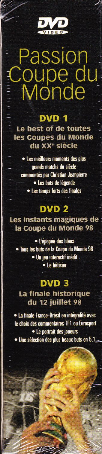 Coupe du Monde : Anthologie Football - Coffret 3 DVD