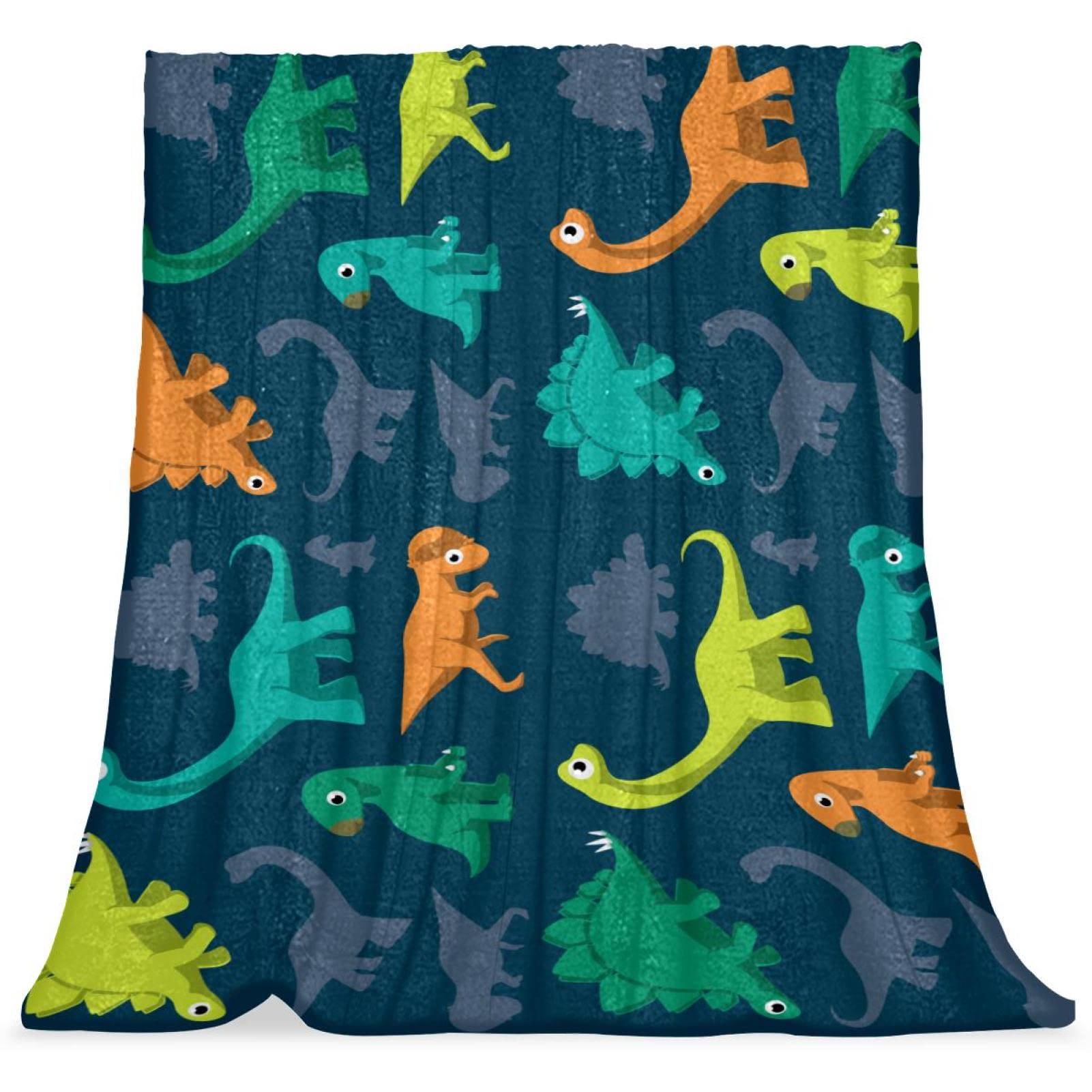 Couverture de lit moelleuse dinosaure pour envelopper de douceur vos enfants