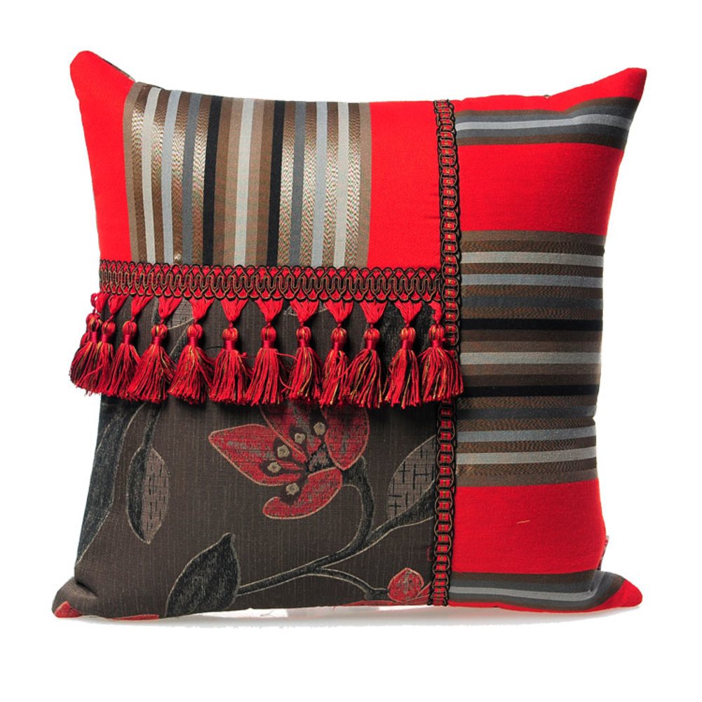 Tissus de coussin luxe de style européen 50x50cm VersionB