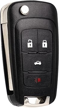 SUPALAND Keyless Entry Remote Control Key Fob Replacement Fits for Chevy Cruze Equinox Camaro Impala Malibu Sonic Buick Regal Verano Encore Allure Lacrosse GMC Terrain 2010-2021 OHT01060512 13504200