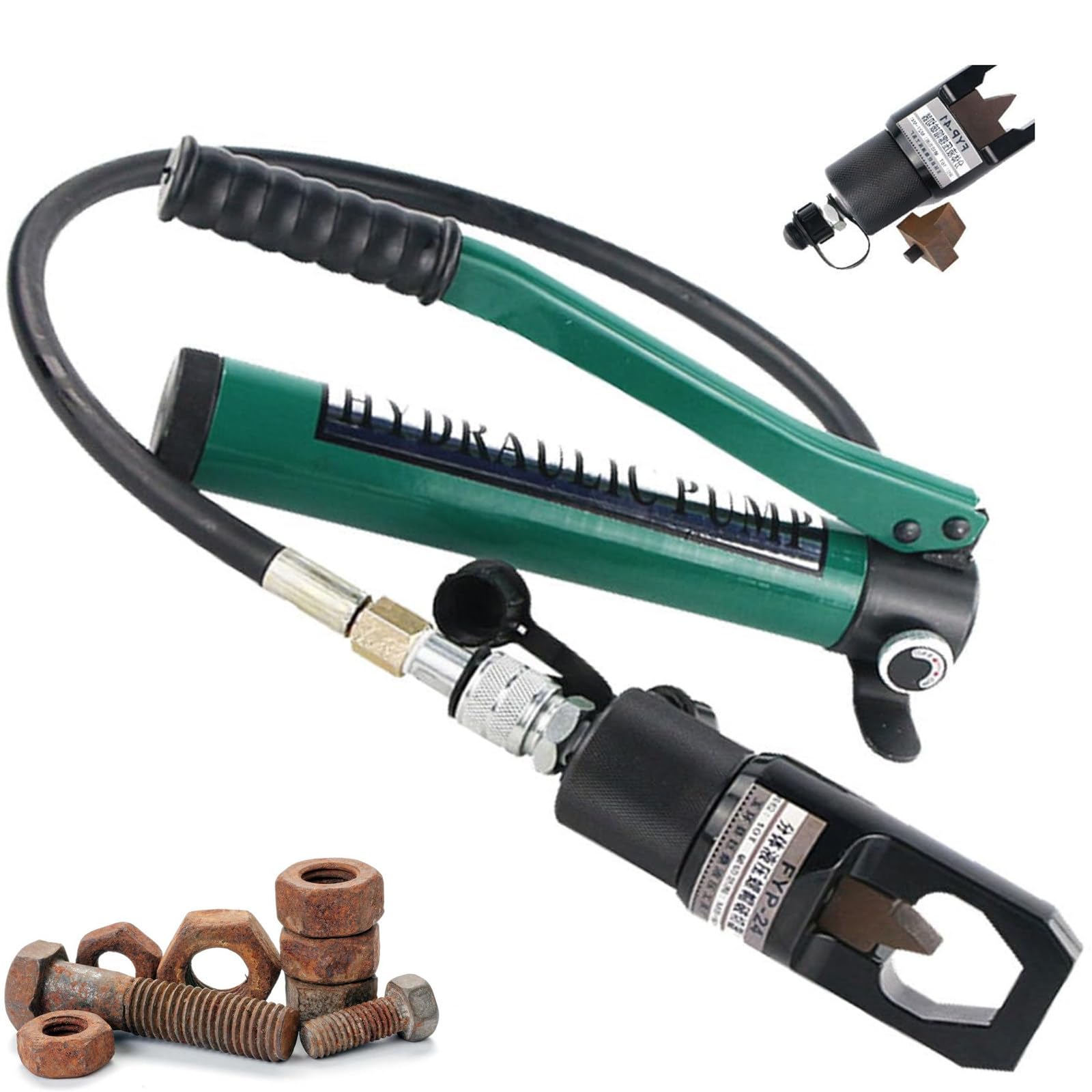 Amazon.com: ZXSYYDS Hydraulic Nut Splitter,Nut Removal Splitting