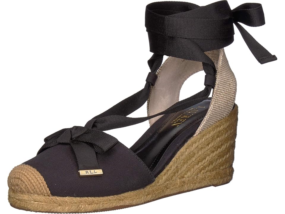 

LAUREN Ralph Lauren Hollie (Black Canvas) High Heels