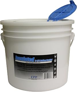 50327 Insulated Bait Bucket, 3.5 Gallon, with Lid