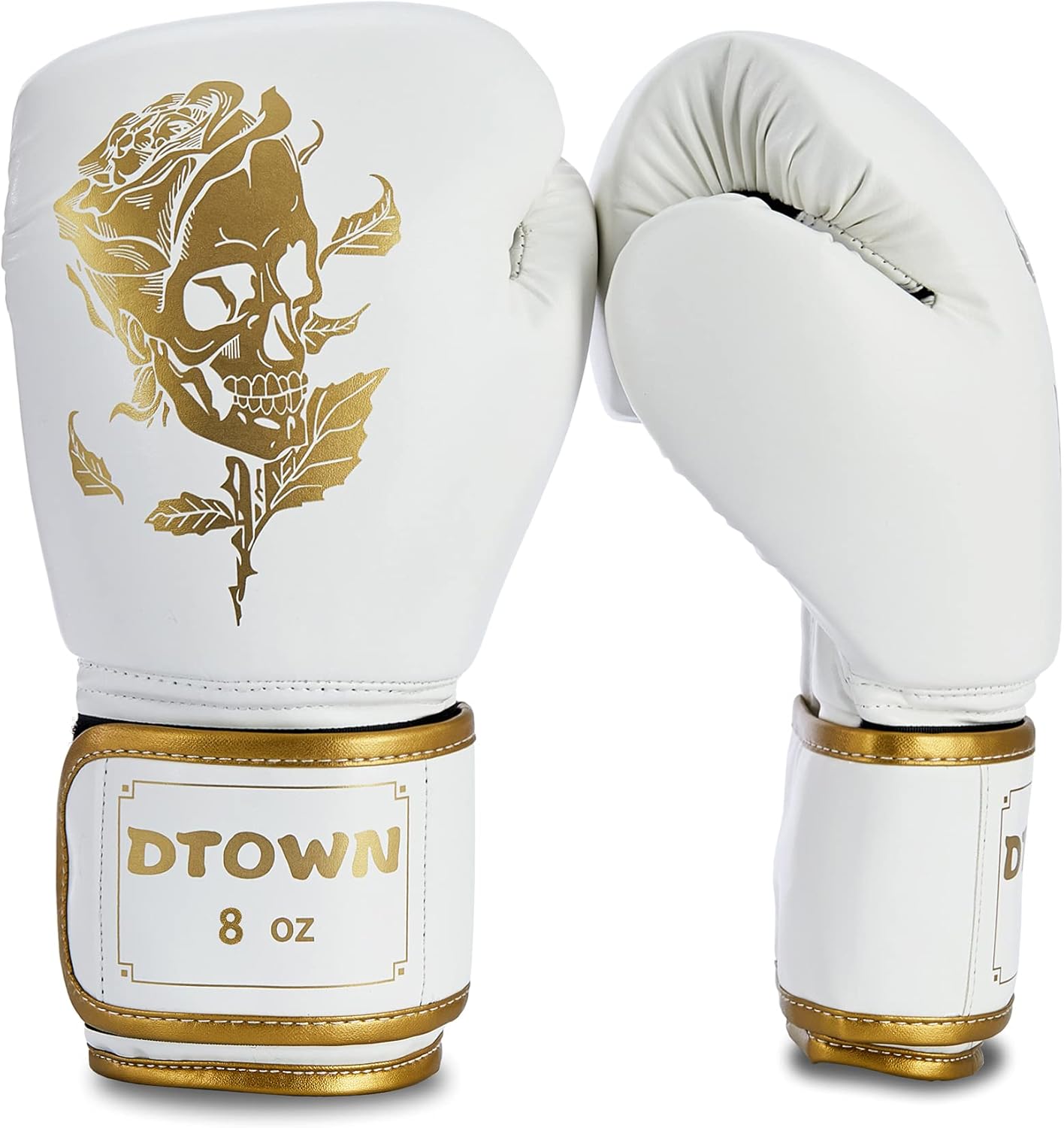 Dtown Boxing Gloves for Women & Men, Youth Kickboxing Training Gloves for MMA, Punching Bag Gloves, Muay Thai, Sparring Gloves : Sports & Outdoors