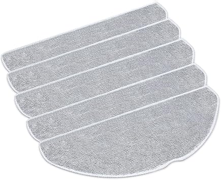 Tapo Washable Mop Cloth Replacement, with Easy to Replace 5x Washable Mop Cloths, Compatible with Tapo RV30 Max Plus, Tapo RV30 Max, Tapo RV20 Max Plus, and Tapo RV20 Max Plus