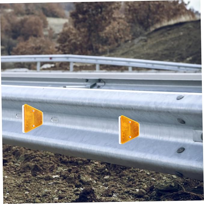 Marcadores reflectivos triangulares dobles para carretera miniatura 5