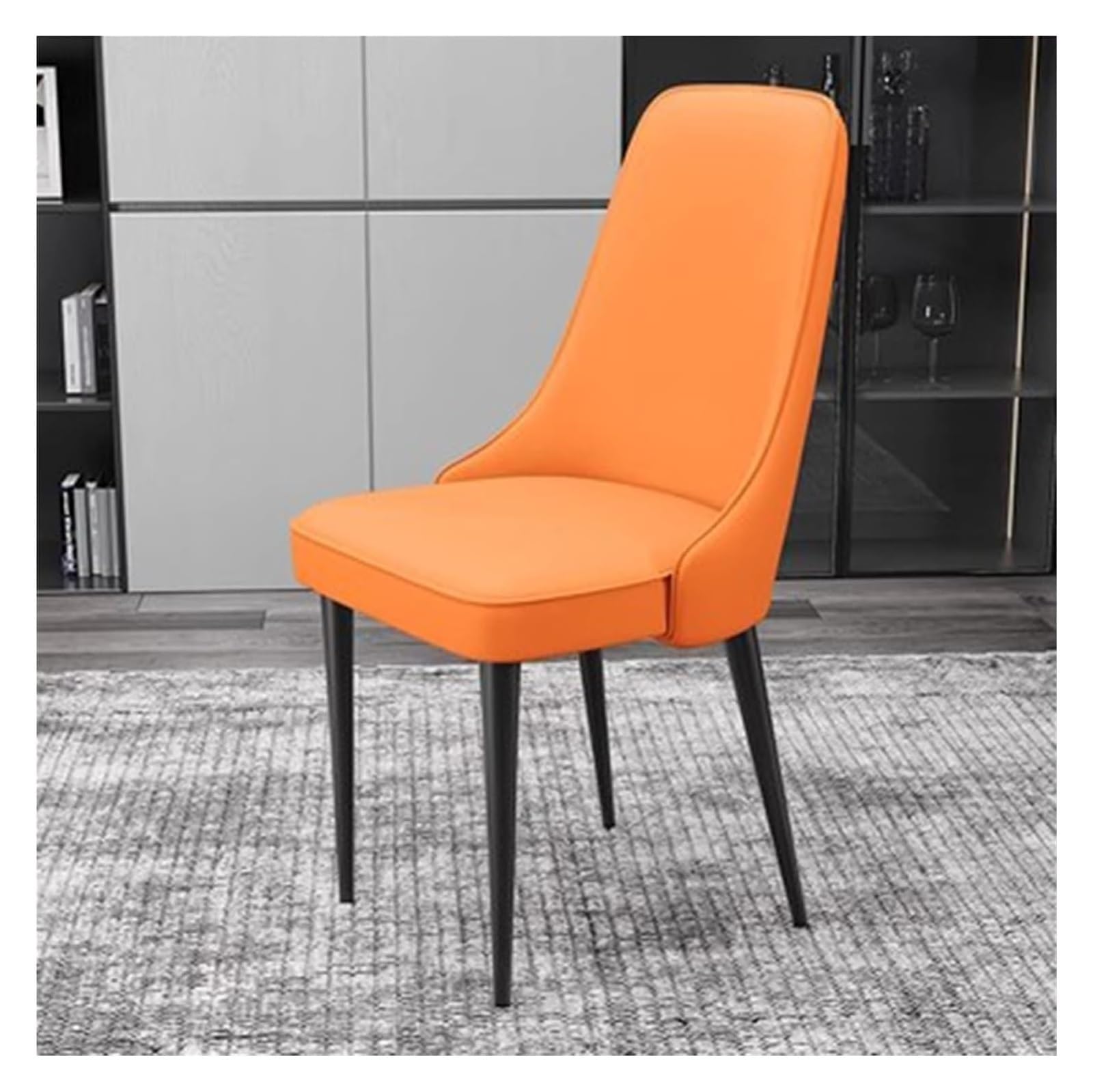 Amazon｜チェア Mid-Century Dining Chairs Faux Leather Kitchen