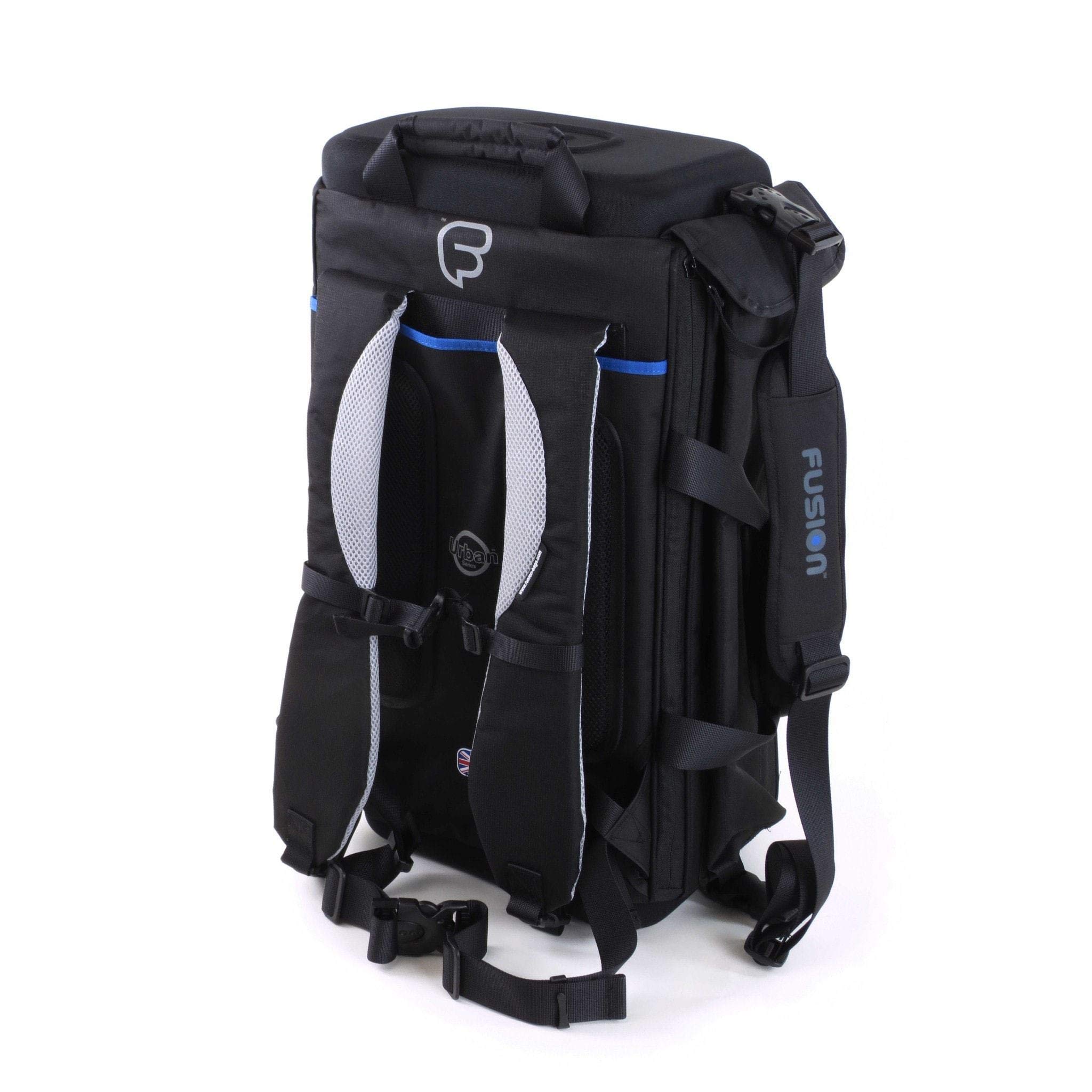 Fusion UB-04 B Black/Blue Gig-Bag Trompetenrucksack für 3 Trompeten