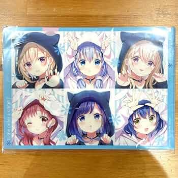 「ご注文はうさぎですか？」画集　店舗特典クリアファイル8枚セット ご注文はうさぎですか？」画集 店舗特典クリアファイル8枚セット