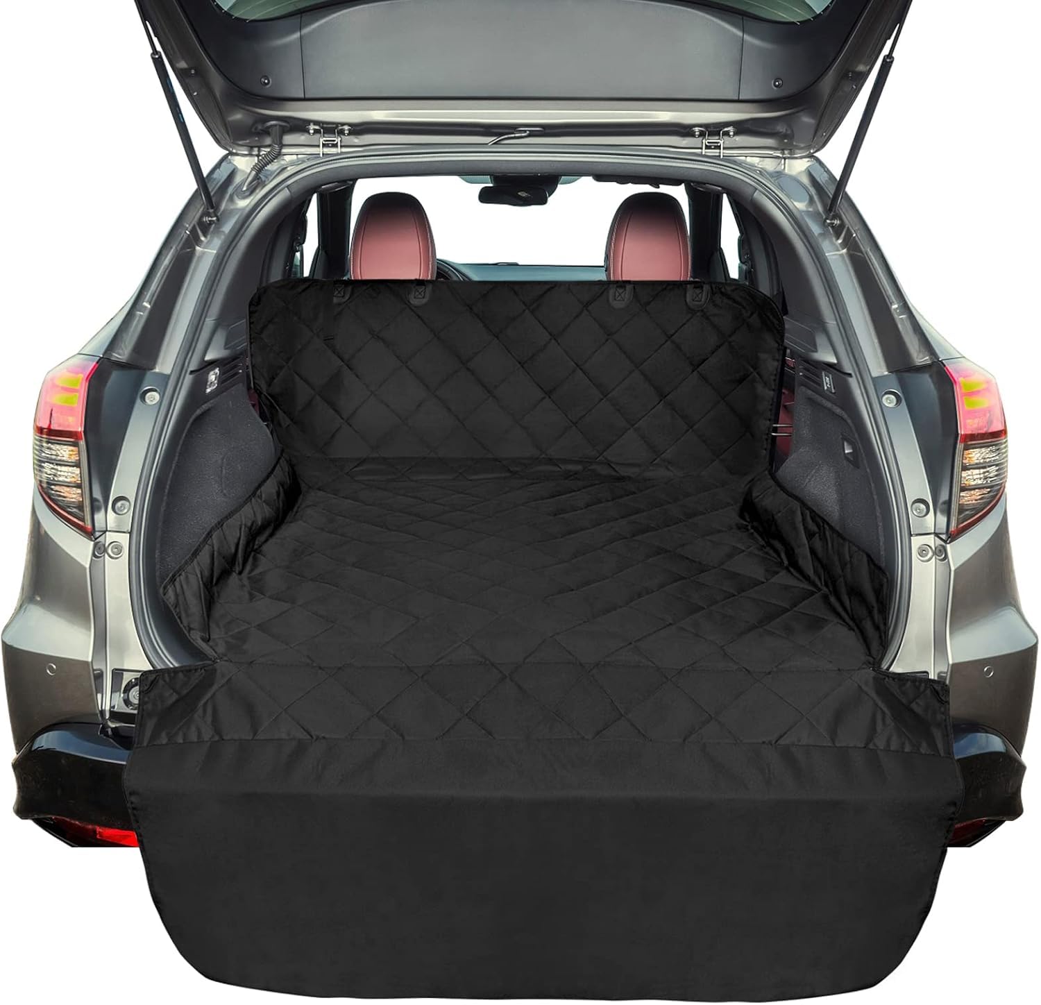 Telo Copri Bagagliaio Auto per Cani per Opel Vauxhall Mokka B Mokka-E 2021-2025, Protezione Portabagagli Impermeabile Antiscivolo Salvabagagliaio Auto per Cani