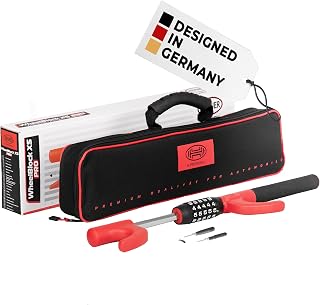 HEYNER® Lenkradsperre mit Zahlenschloss, kompakte Wegfahrsperre