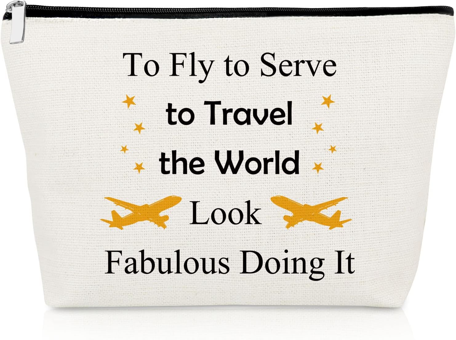 Flight Attendant Thank You Gifts Makeup Bag Graduation Birthday Gift