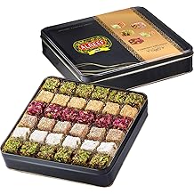 Alreef Turkish Delight with Pistachio 500g, Traditional Middle Eastern Confection