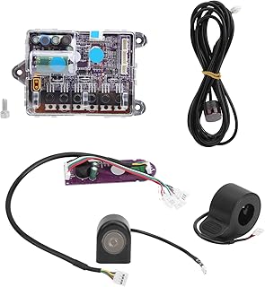 VGEBY Kit de Controlador de Scooter eléctrico, Controlador de Scooter eléctrico, Acelerador, Faro, luz Trasera para Xiaomi M365