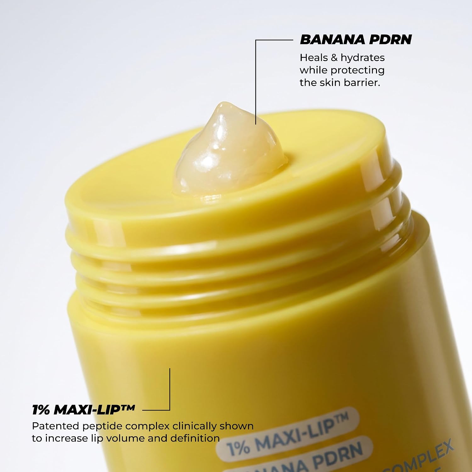 Vitamasques Honey Lipcerin Balm, Banana PDRN with 1% Maxi-Lip
