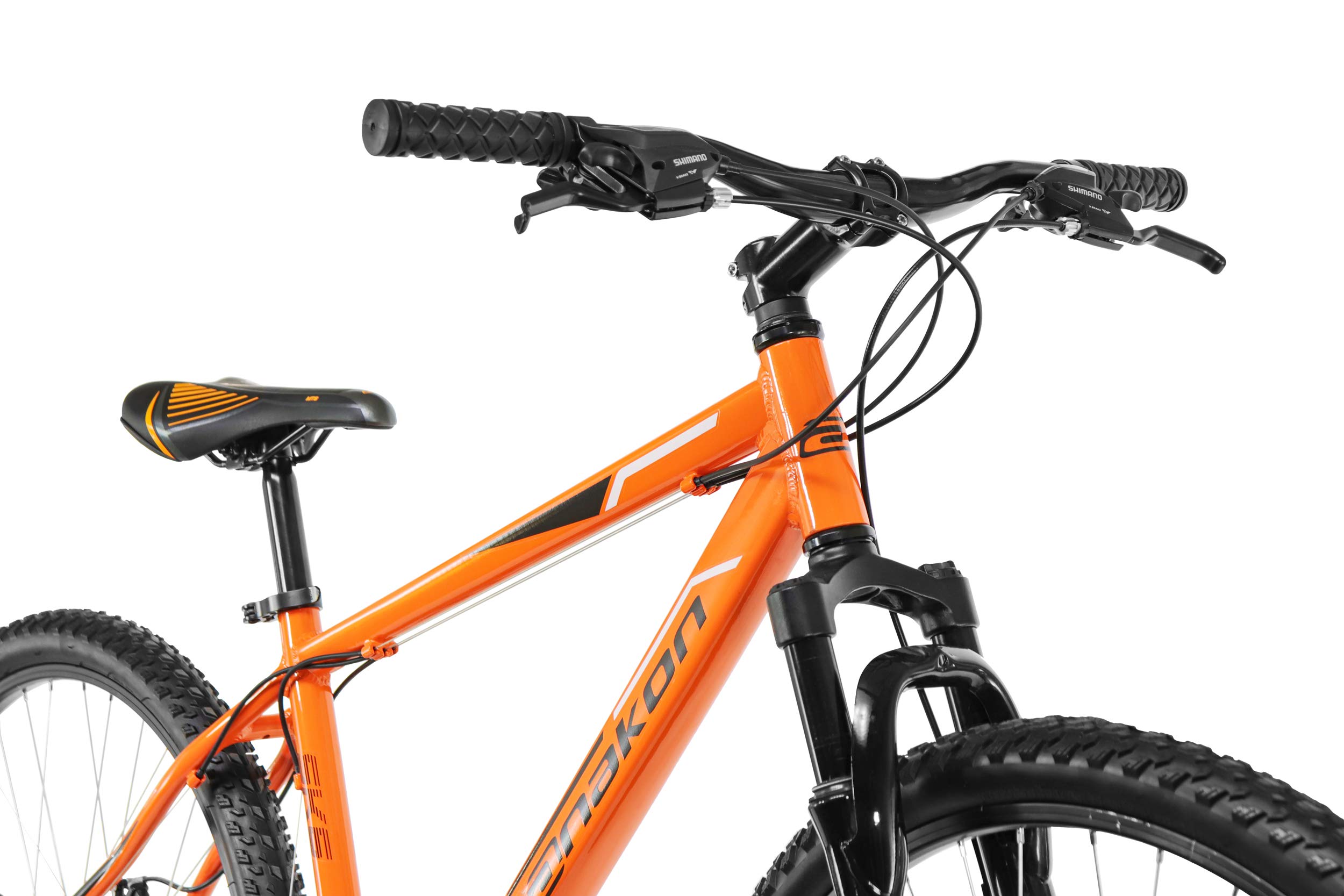 Bicicleta montaña SHIMANO SK6 27.5", Aluminio, 21v., Doble Frenos de Disco, Suspensión Delantera, naranja, (varias tallas)