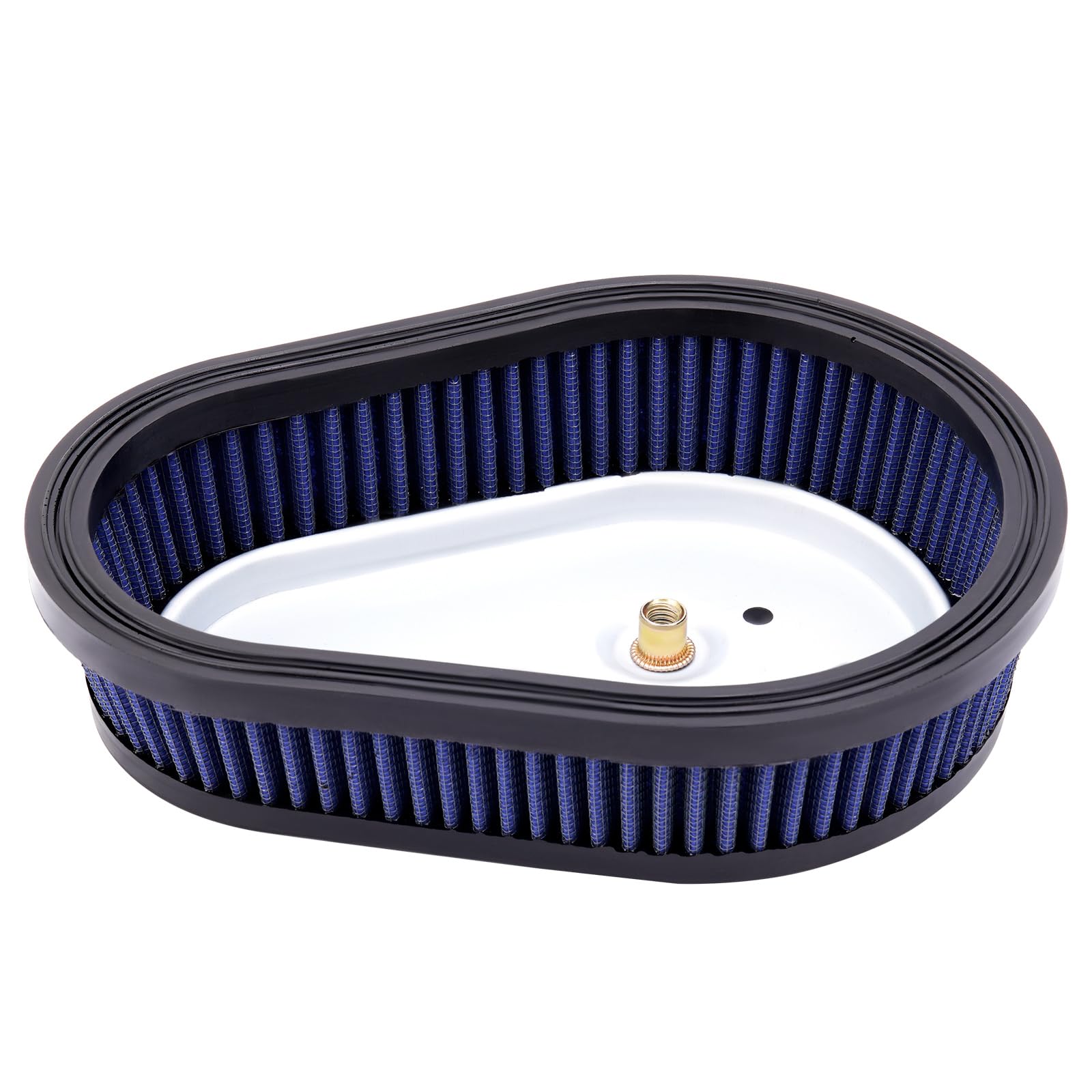 AHL Moto Filtro de Aire 29385-08 1011-4213 29400021 para Harley Dyna Fat Bob FXDF 2008-2017, Harley Dyna Low Rider FXDL 2008-2009 2014-2017, Harley Dyna Street Bob FXDB 2008-2017