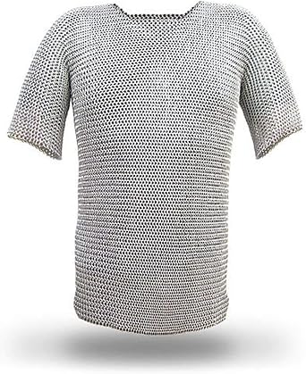 18 Gauge Chain Mail Shirt for Medieval Knight