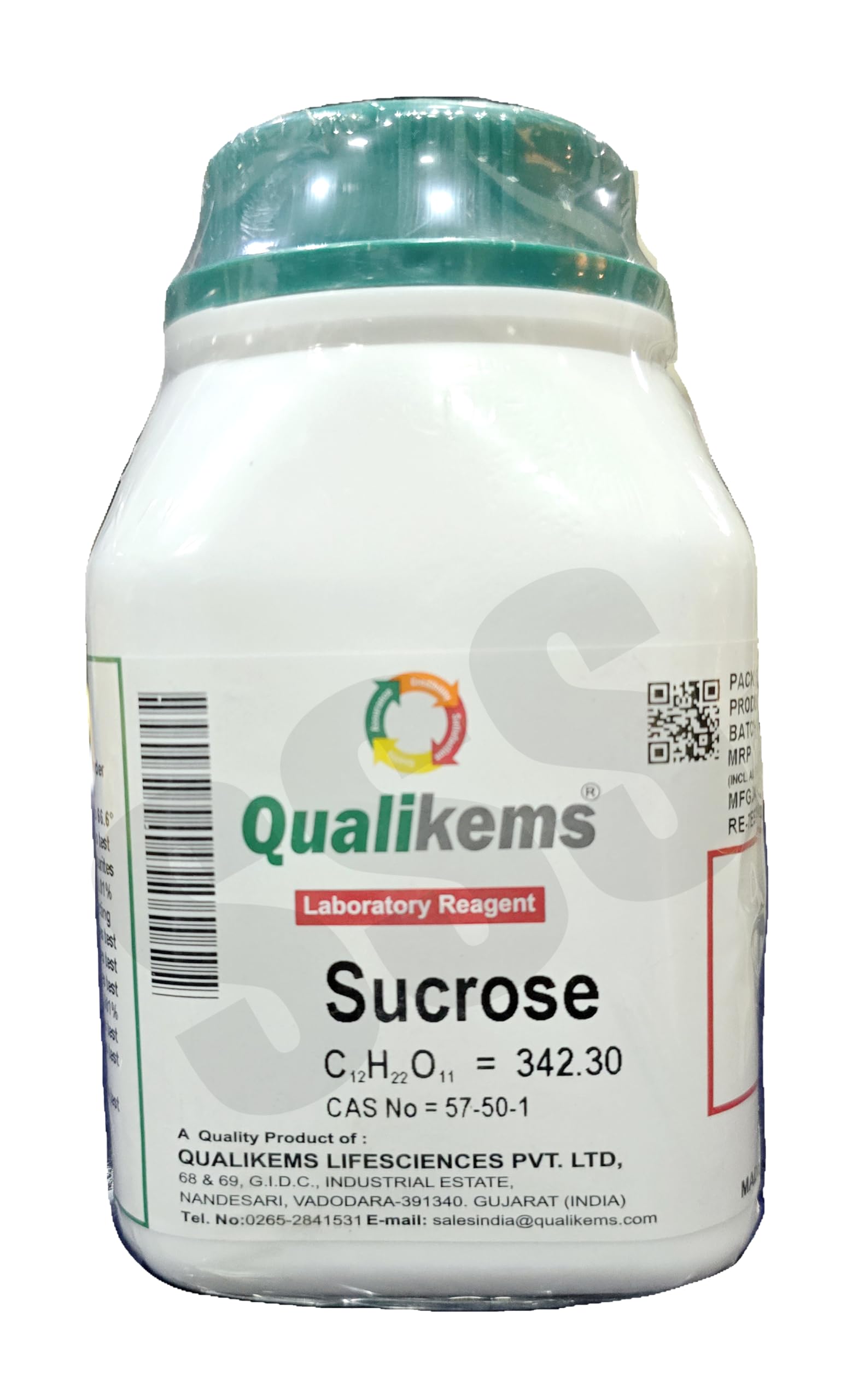 Sucrose 500gms (QUALIKEMS) CAS No = 57-50-1-image-39