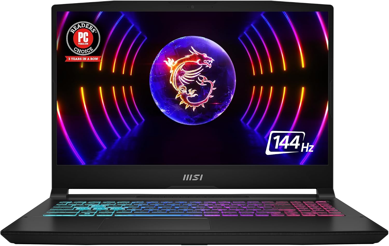 Katana 15 Laptop: Intel Core i7-13620H, GeForce RTX 4060, 15.6" FHD 144Hz, 16GB DDR5, 1TB NVMe SSD, USB 3.2 Gen1 Type C w/DP, Cooler Boost 5, Win 11 Pro: Black B13VFK-1264US