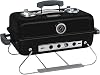 George Foreman Premium On-The-Go Portable Charcoal Barbecue, Two Part Rack, Adjustable Airflow, Portable, Simple Assembly, Camping and Travel BBQ with Heat Resist Carry Handle, GFPTBBQ1004B
