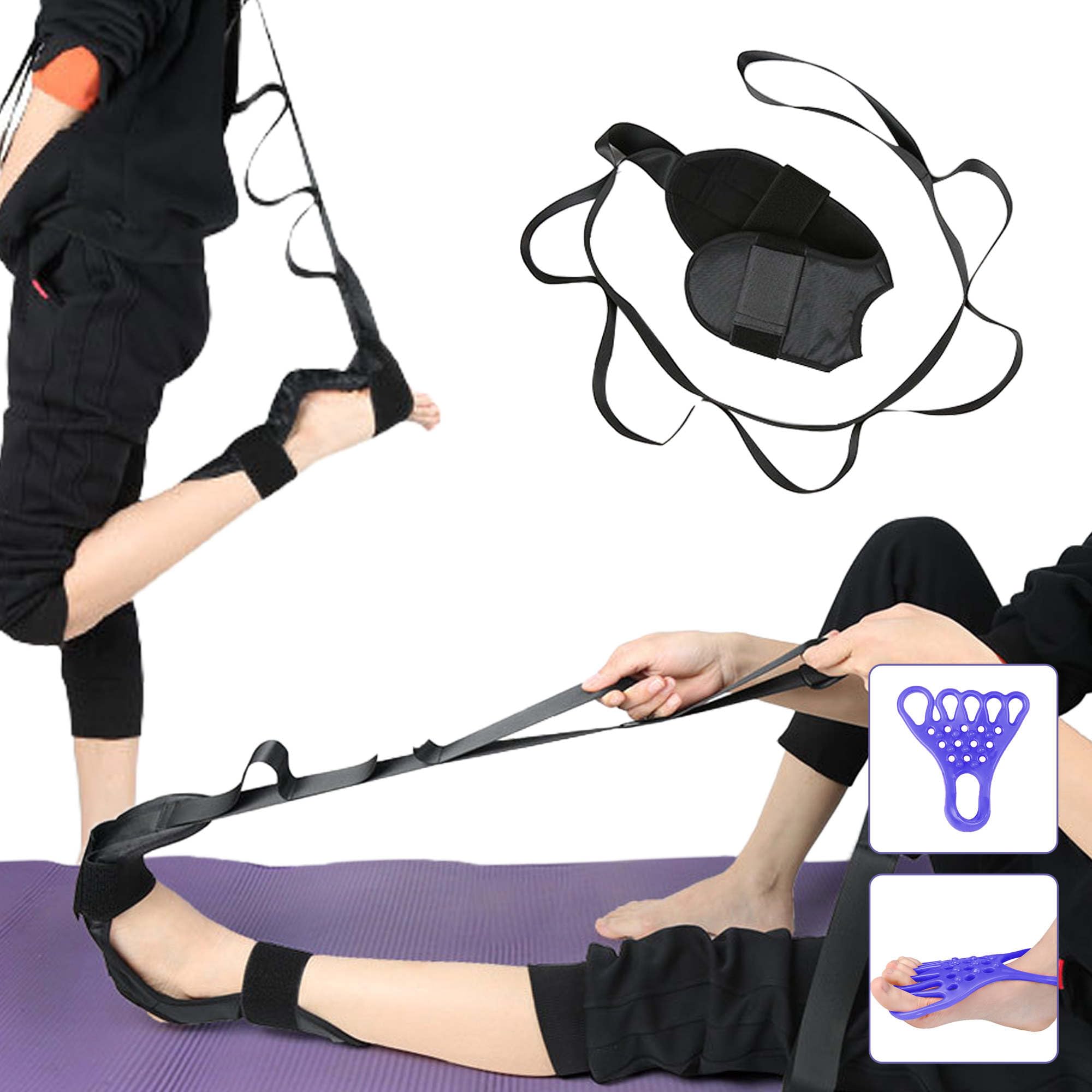 Photo 1 of Stretching Strap, Flex Buddy Stretcher, Leg Stretcher, Flexstrap, Stretching Equipment, Stretch Strap, Flex Strap, Hamstring Stretcher, Foot Stretcher