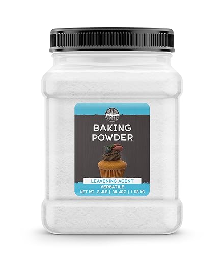 Birch & Meadow Polvo de hornear, agente fermentador, textura esponjosa