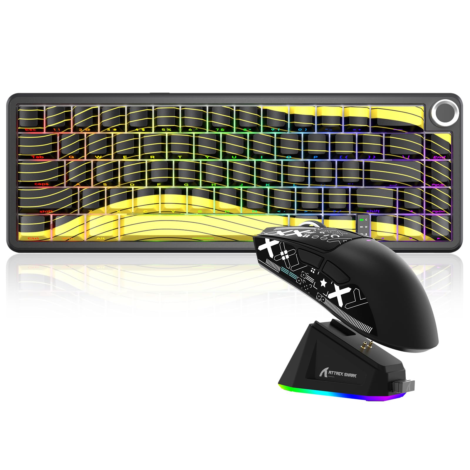 Attack Shark X65PRO HE & X11 Gaming Combo–Hall Effect Magnetic