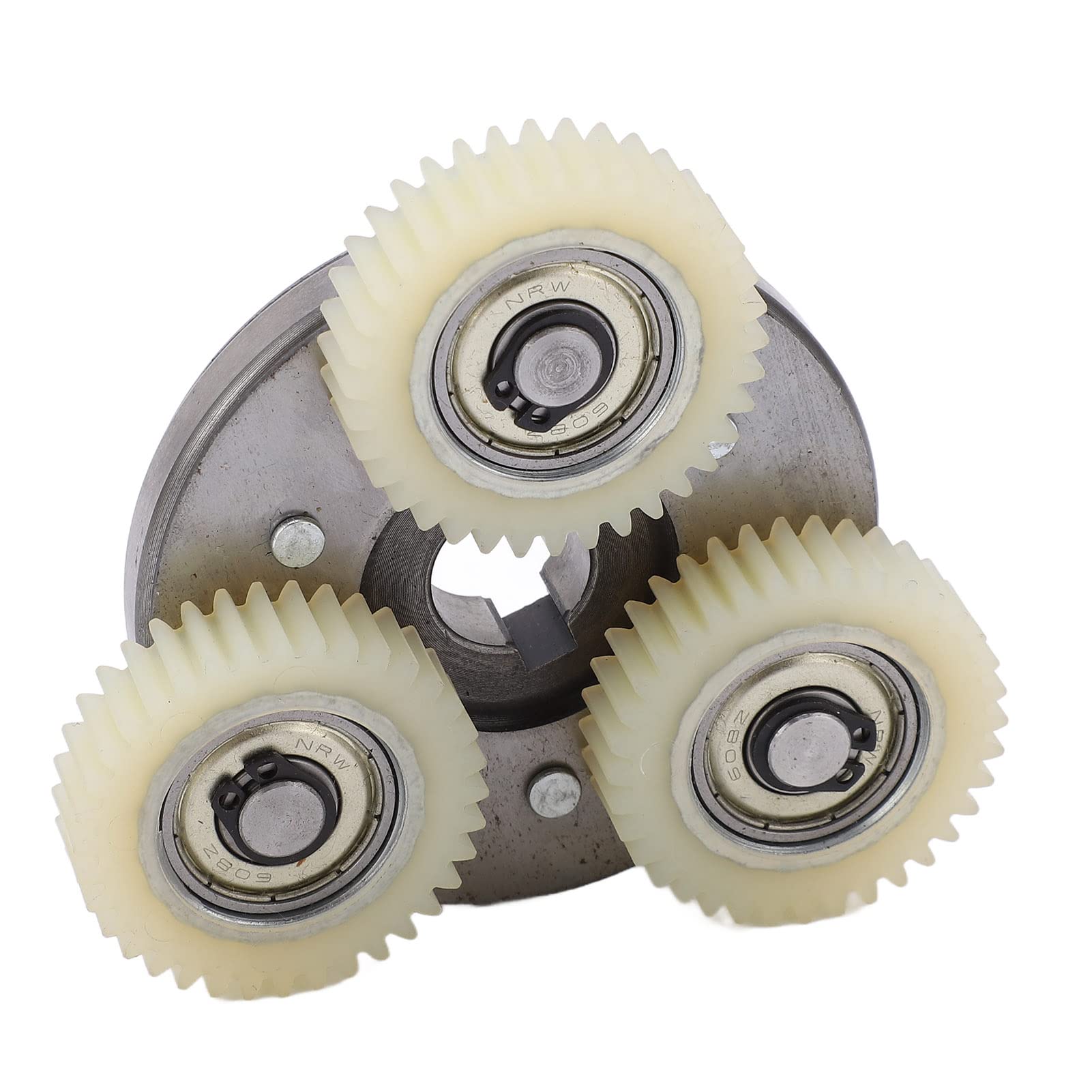Keenso Kit Frizione Ingranaggi, Ingranaggi in Nylon 36T per Bici Elettrica e Kit Frizione da 70 Mm per Motore Centrale 250W 350W