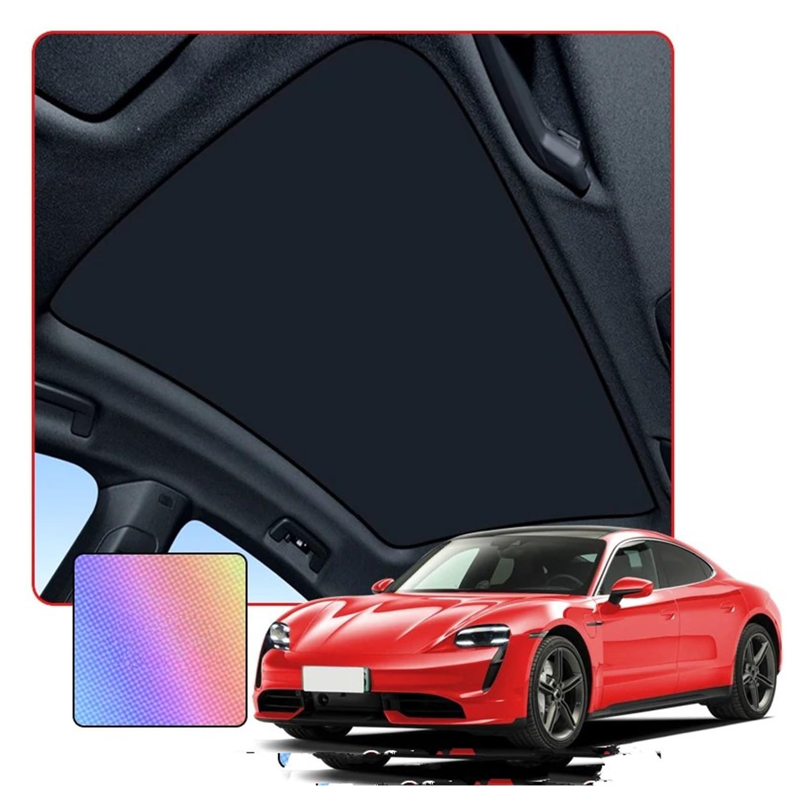 Amazon | 車サンシェード 用ポルシェ用タイカン 2019-2022 2023 2024