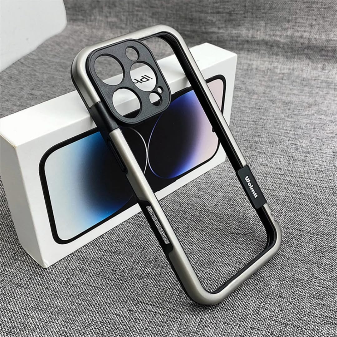 Coque iPhone 16 Pro Max refroidissement silicone souple gris évite surchauffe - 8