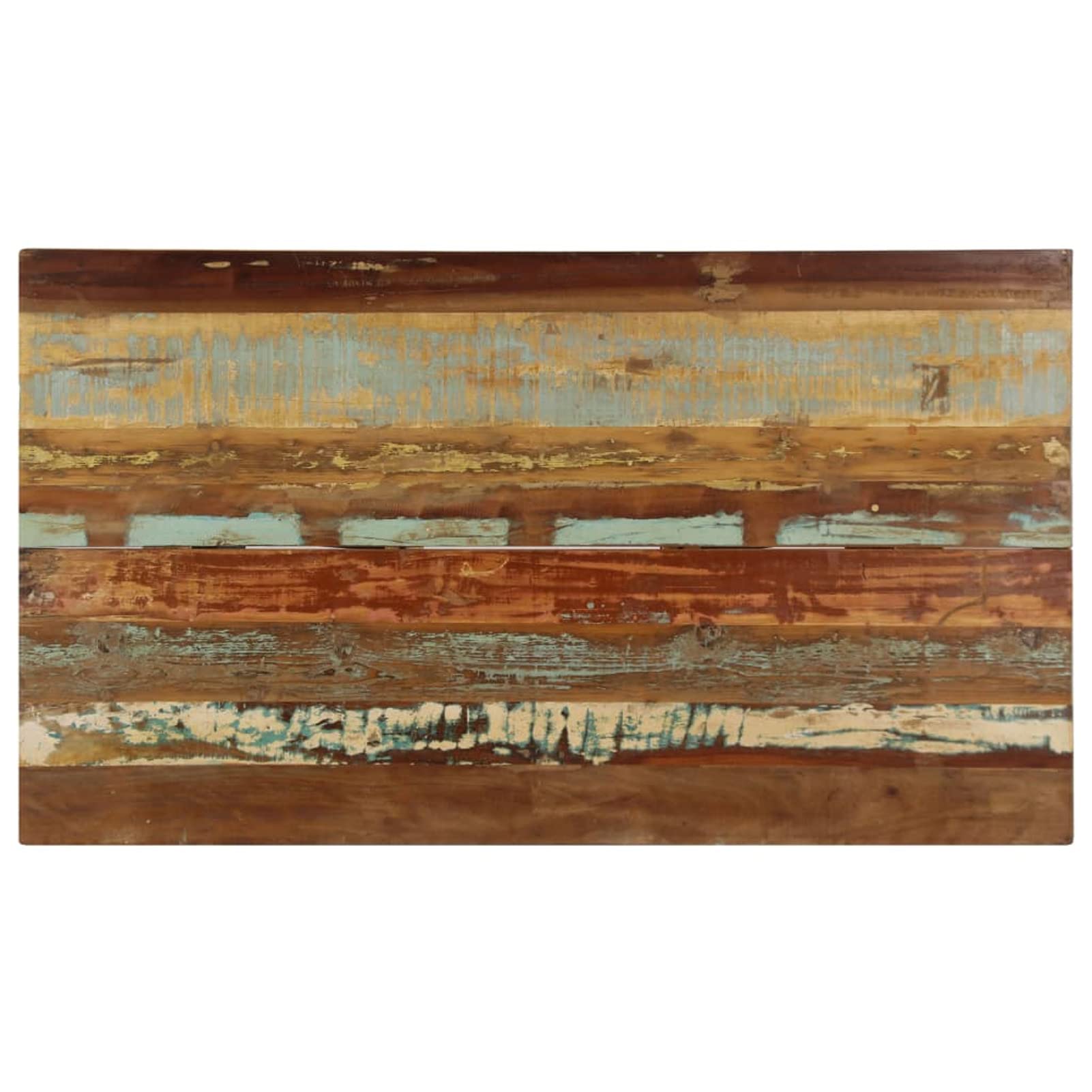 LAPOOH Table de Salle à Manger 140x80x76cm Bois de récupération Massif,Table de Salle à Manger,Table de Cuisine,Table à Manger Moderne