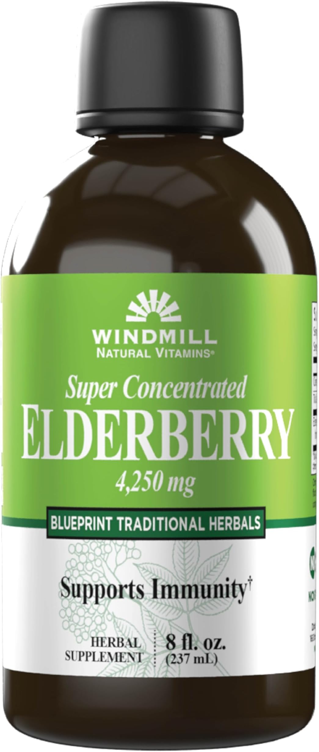 Windmill Super Concentrated Black Elderberry (Supports Immunity)8OZ