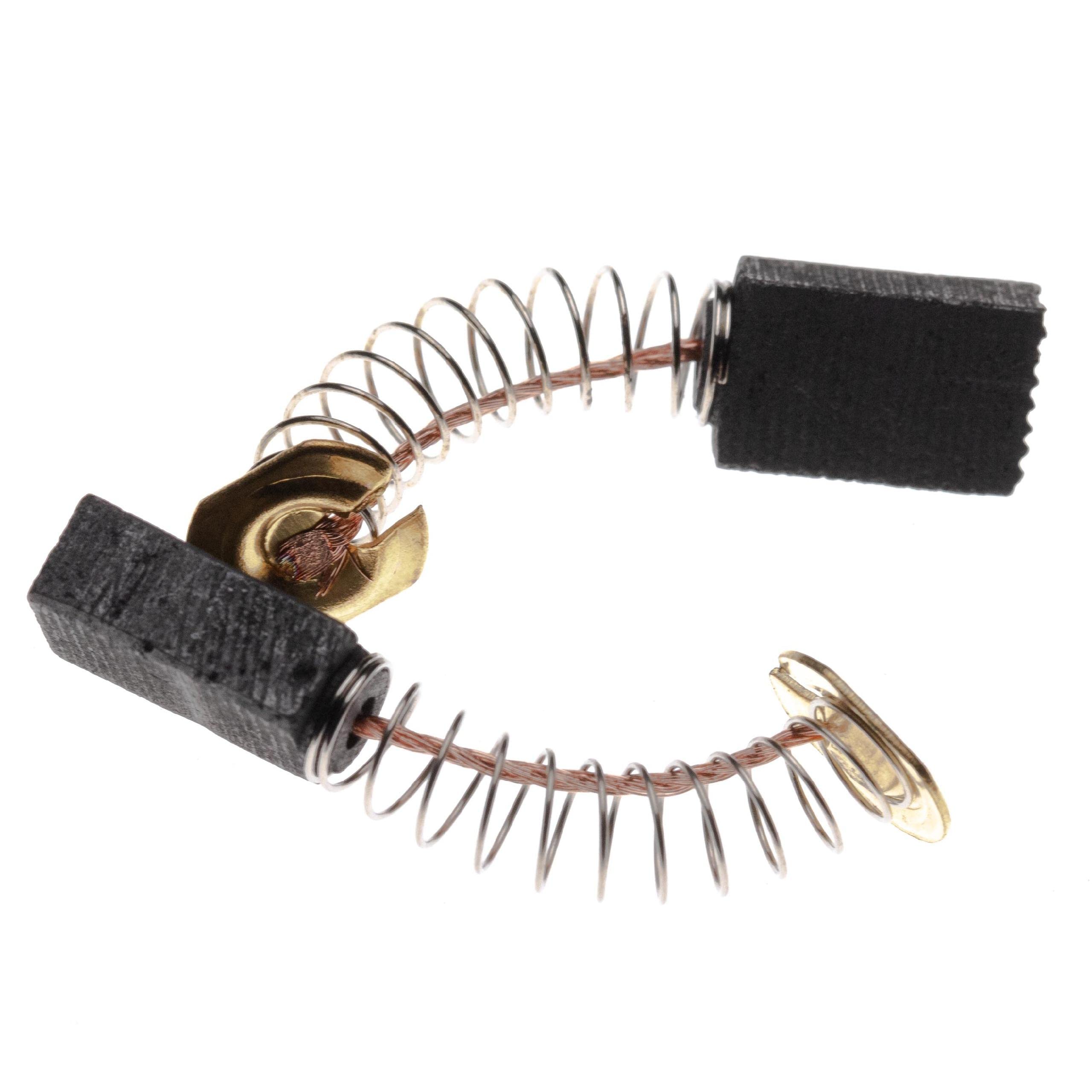 vhbw 2X Kohlebürste für Motorkohle – 5 x 8 x 12,4 mm, kompatibel mit Makita 6905B, 9035KB, 9503BH, DA3000R, JN1600, JS1600