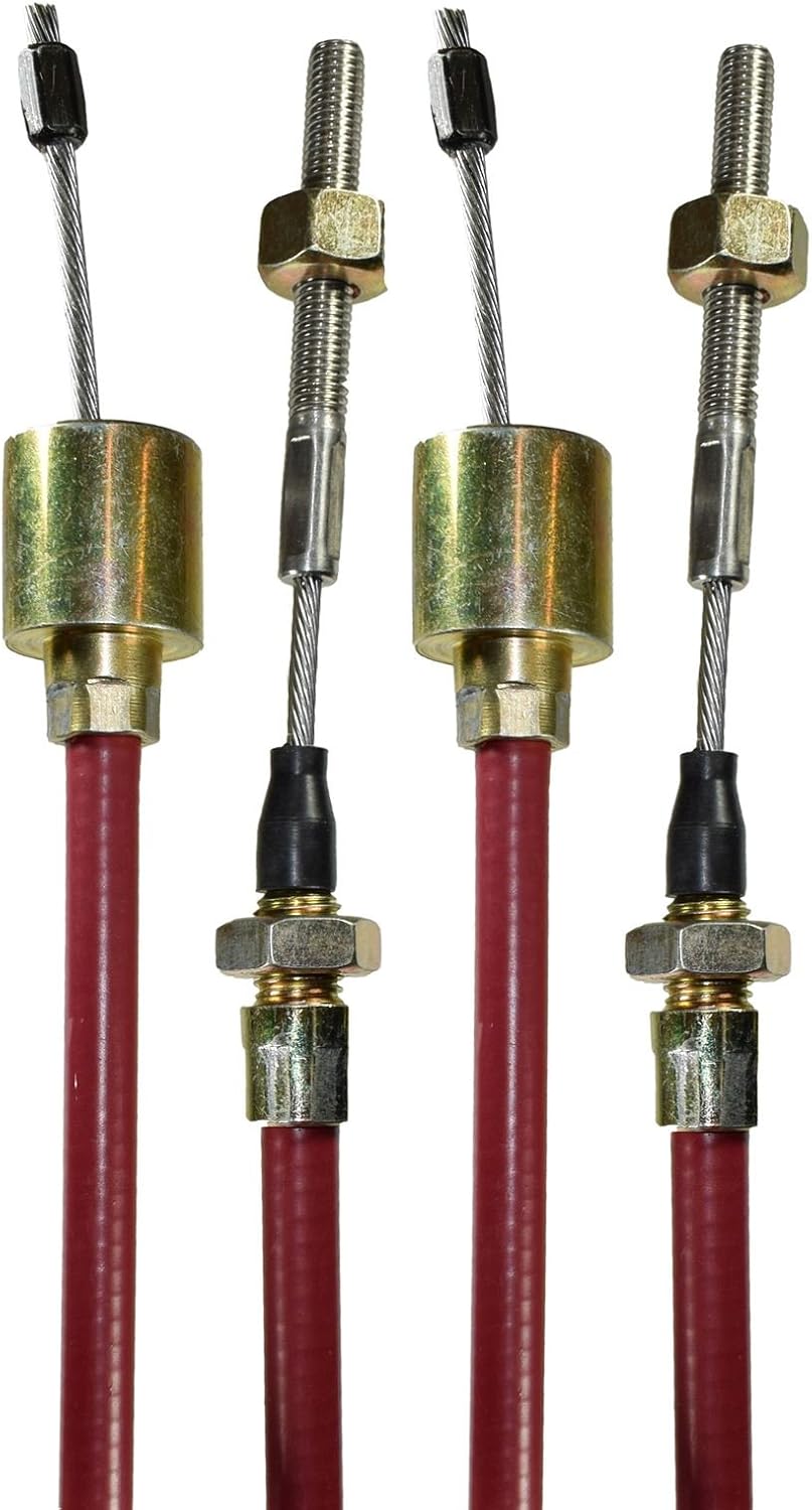 AB Tools 2 Stainless Steel Trailer Brake Cable for ALKO AL-KO Axles Outer Sheath 930mm