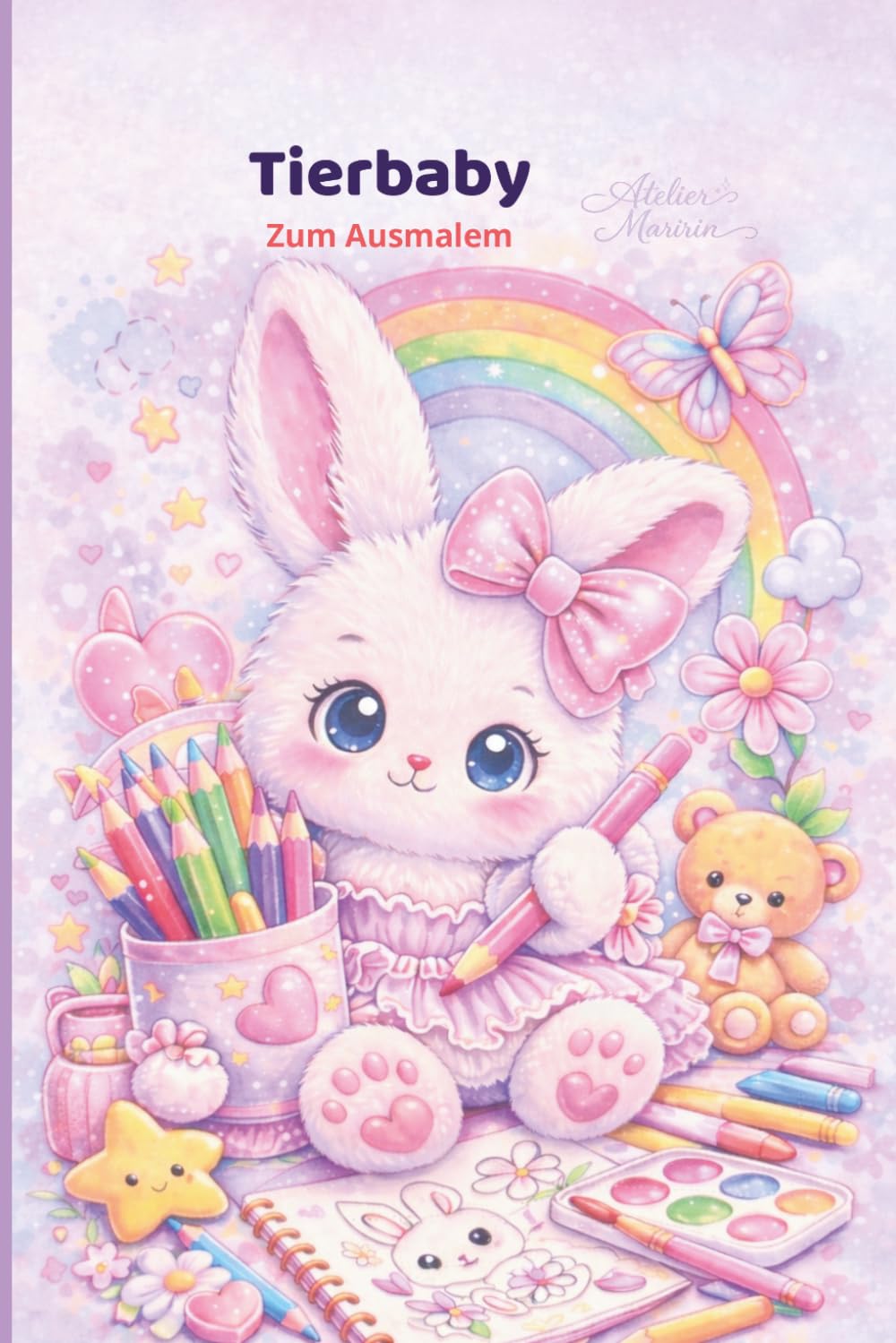 Tierbabys zum Ausmalen
