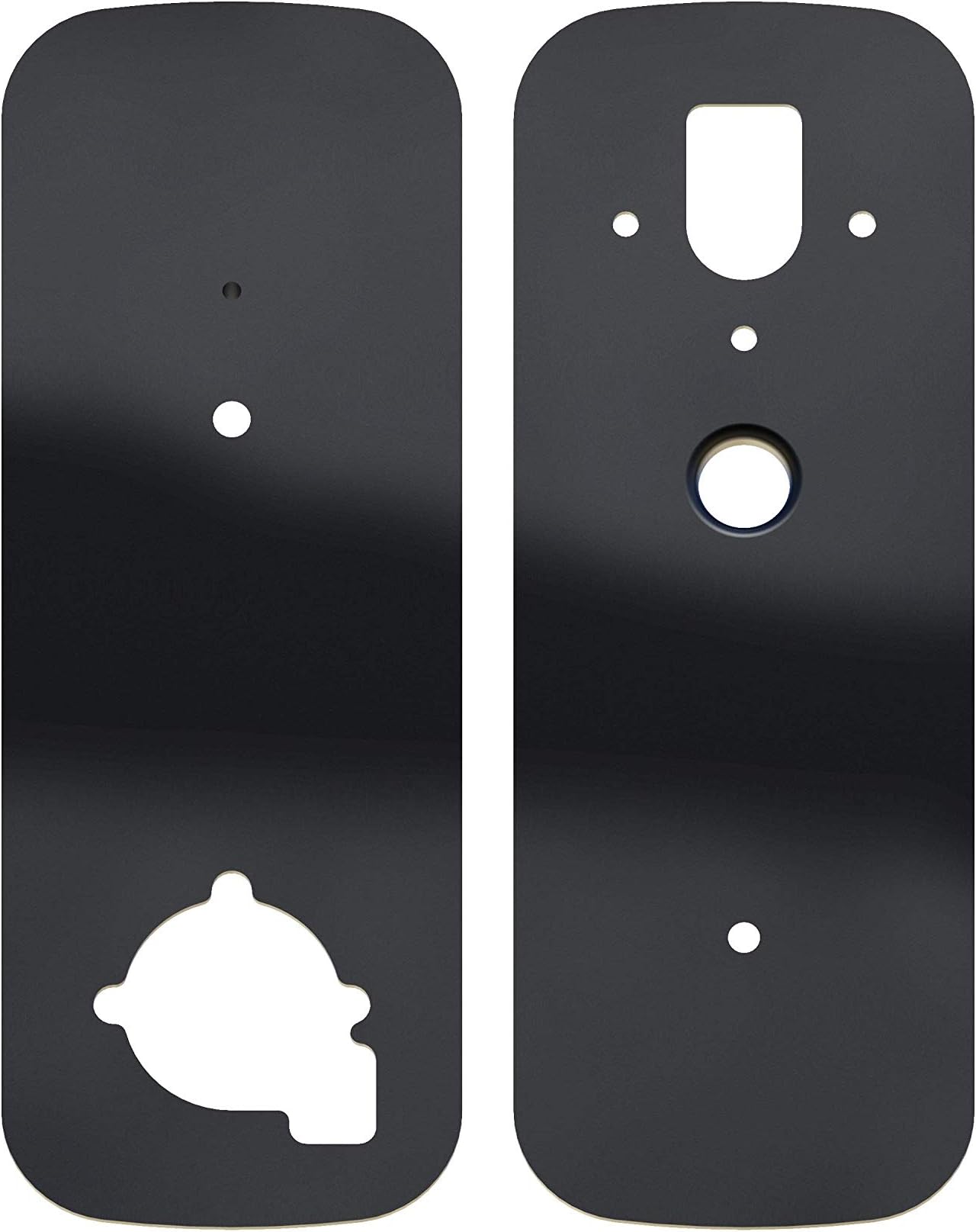 LocklyPGA006 Deadbolt Cover Plate Accessory for Lockly Bluetooth Smart Locks (Matte Black)