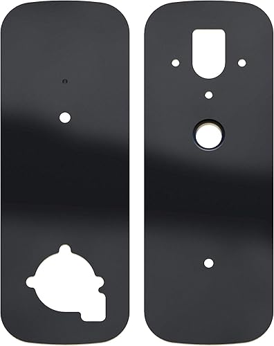 Lockly Duo cerrojo interconectado+pestillo (PGD678W), manija de puerta delantera y juego de cerrojos, sensor biométrico de huellas dactilares 3D,