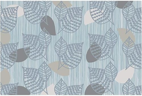 Kaplan Early Learning Sense of Place - Alfombra de felpa inspirada en la naturaleza de 6 x 9 pies