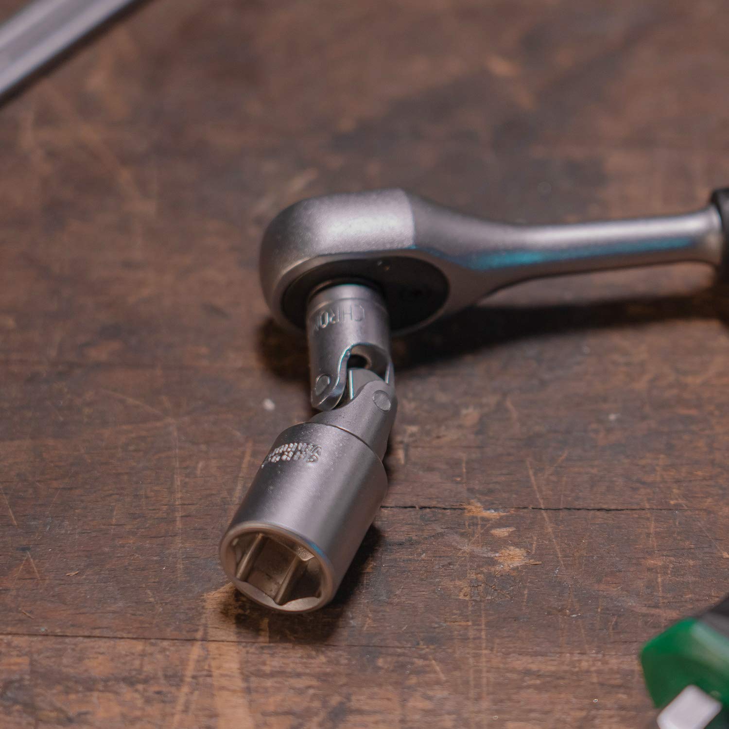 Giunto Cardanico 1/2" Con Attacco Quadrato - In Acciaio Cromato Per Chiavi E Cricchetti - Foto 13