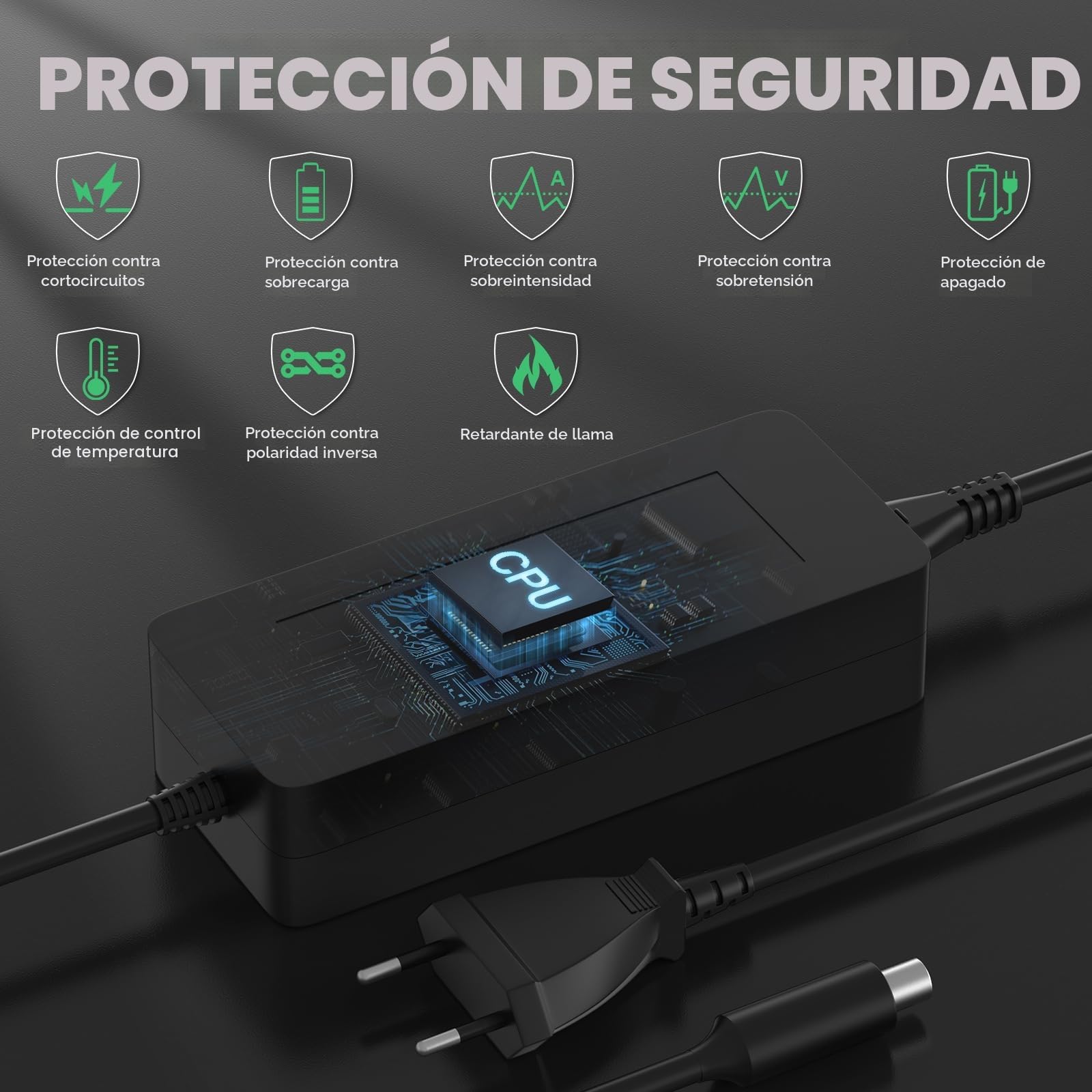 Cargador Patinete Electrico Xiaomi M365 1S Pro 2 Mi 4 4 Lite 5 Elite Ninebot MAX G30 G30D G30LP F40 ES2 ES4 42V 2A 36V Litio