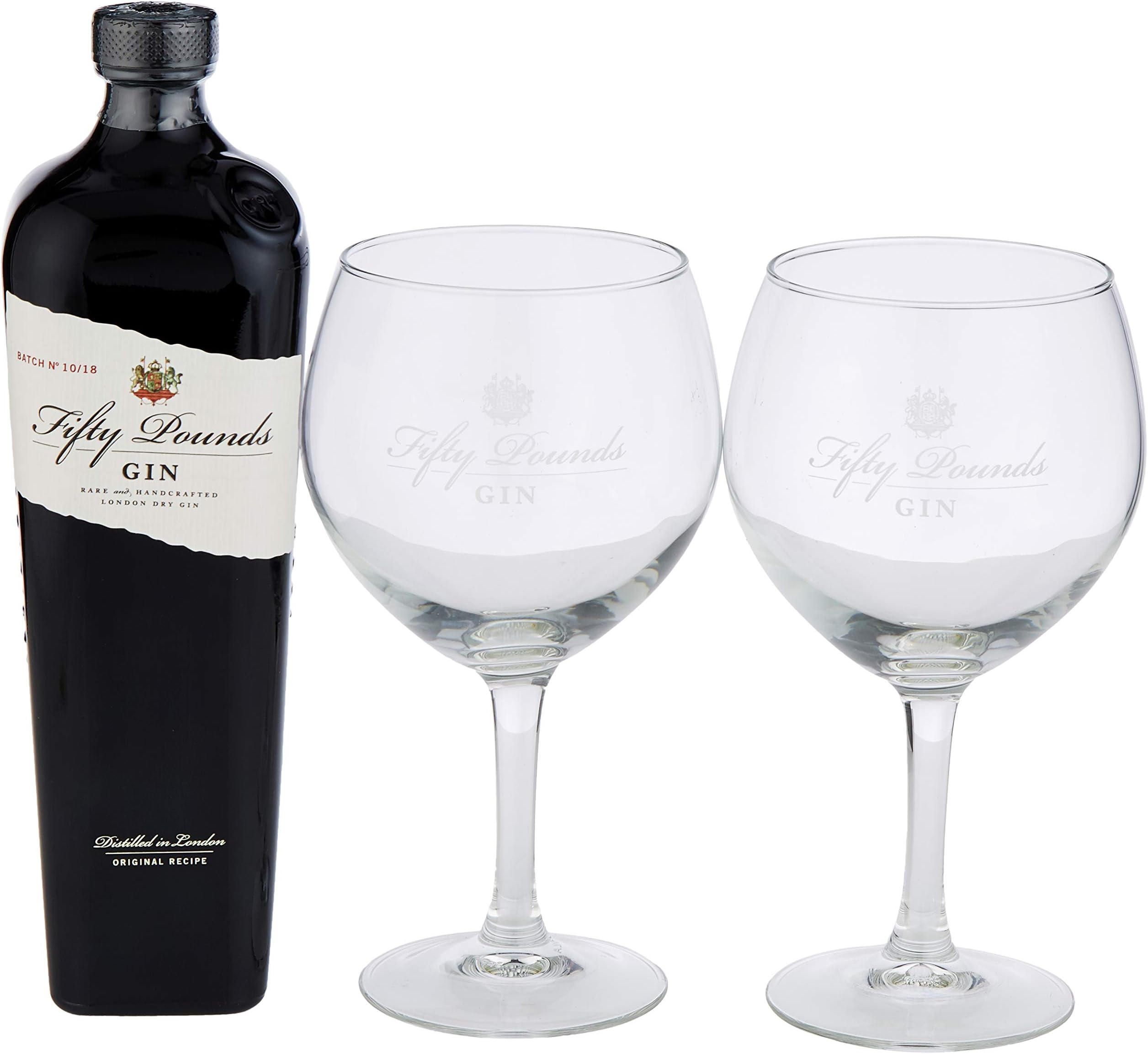 Gin Glass Gift Set, 70 cl