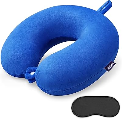 UDREAM Coussin de Voyage Ergonomique L'Oreiller de Voyage mémoire de
