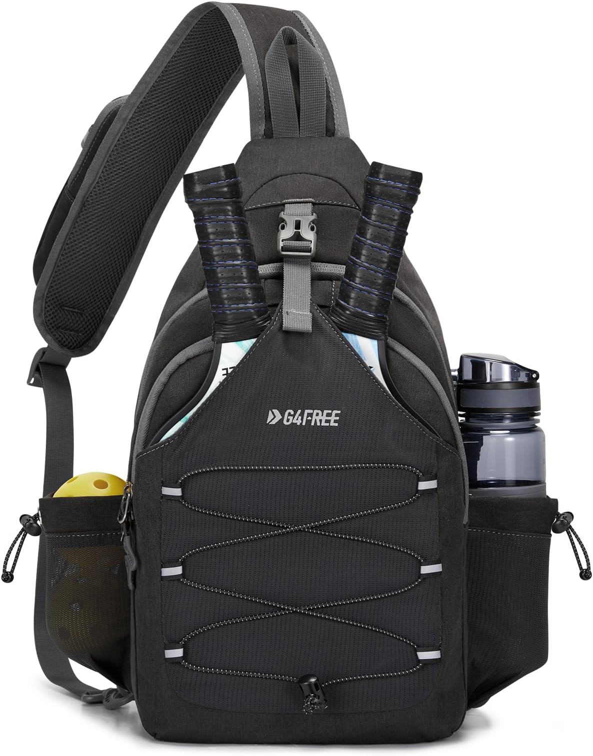 Pickleball Bag Sport Tennis Sling Bag Lightweight Pickleball Paddle Bag