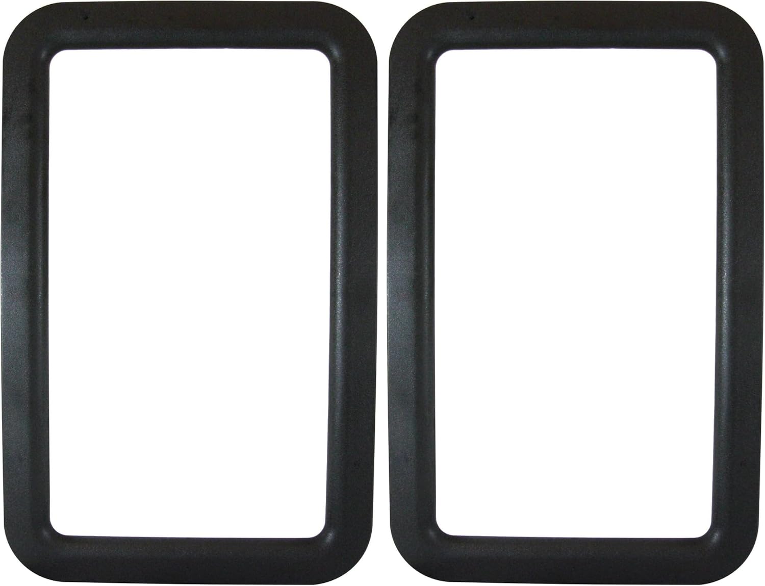 Valterra A77008 Black Carded Exterior Entrance Door Window Frame (Pack of 2)